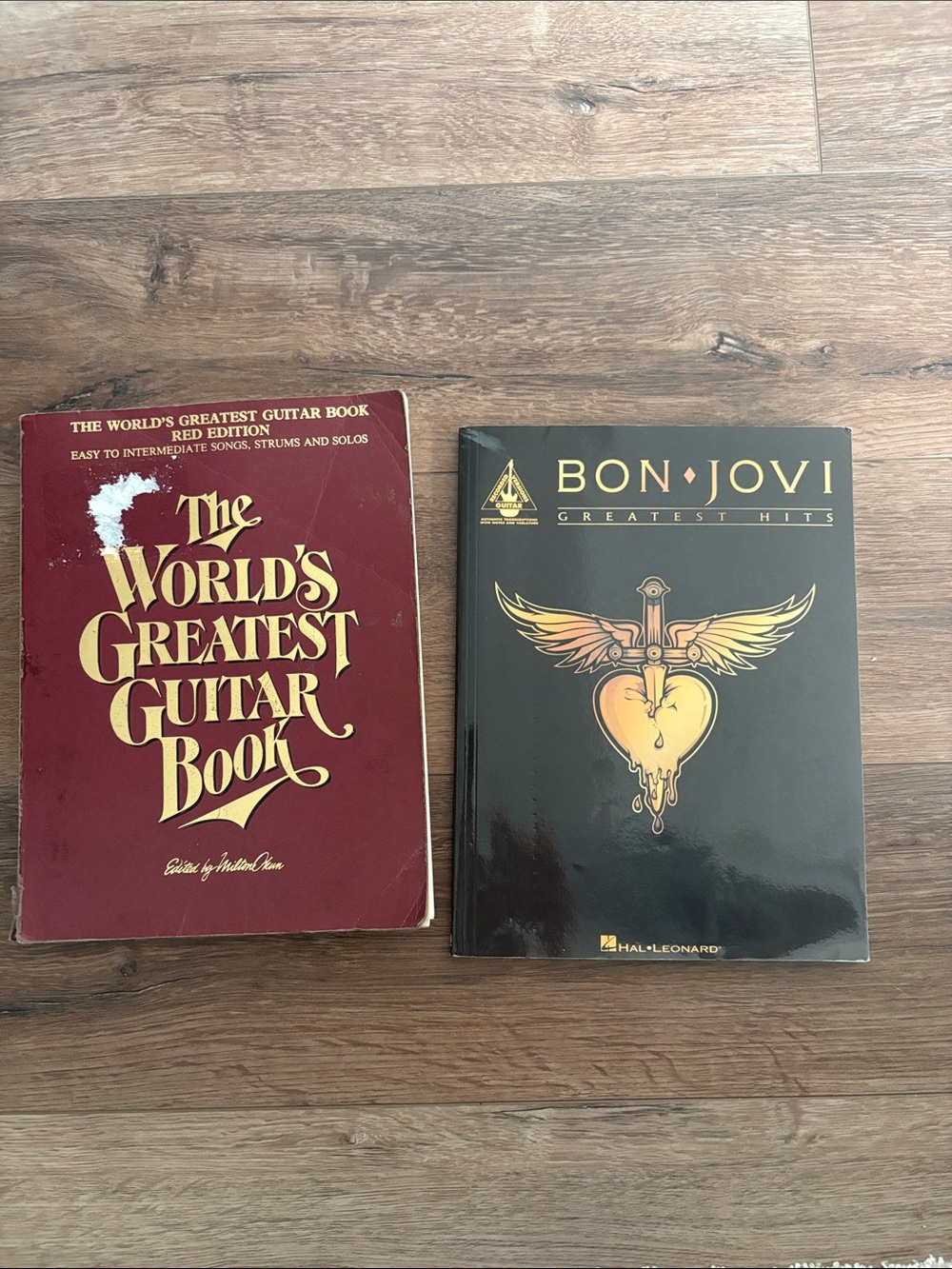 Bon Jovi Greatest Hits Guitar Notes and Tabs & The World’s Greatest Guitar Book